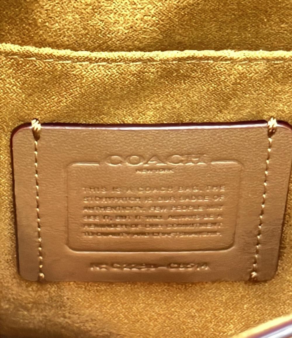美品 コーチ ショルダーバッグ 斜め掛け 肩掛け シグネチャー C8514 レディース COACH