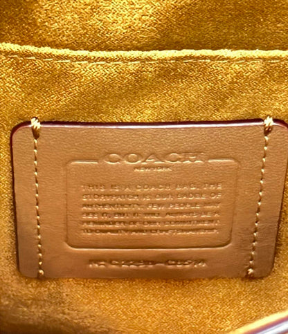 美品 コーチ ショルダーバッグ 斜め掛け 肩掛け シグネチャー C8514 レディース COACH