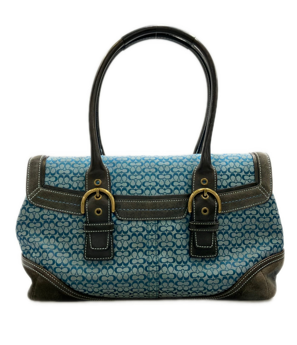 COACH ハンドバッグ ショルダーバッグ 肩掛け マイクロシグネチャー C04J-7080 レディース コーチ