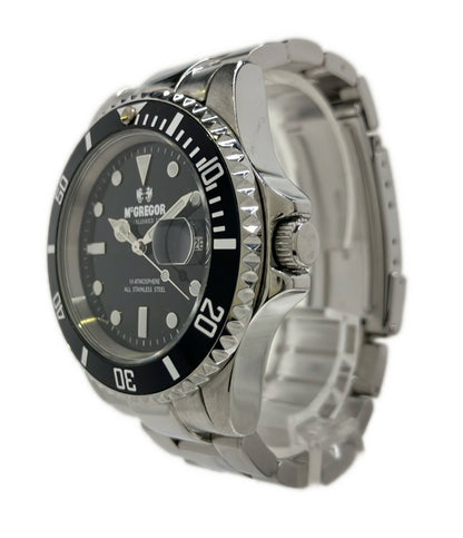 McGregor 腕時計 クオーツ ブラック MR-083 メンズ マックレガー