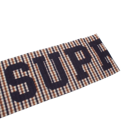 美品 Supreme マフラー×Aquascutum メンズ メンズ シュプリーム