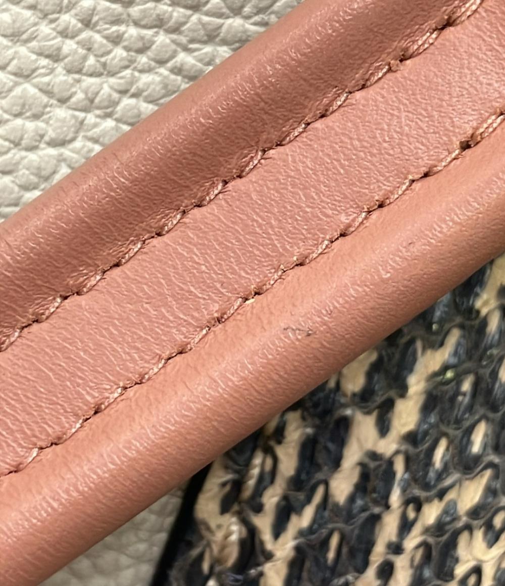 コーチ 2WAY ハンドバッグ ショルダーバッグ 斜め掛け レーンサッチェル カラーブロック スネークスキンディティール 69622 レディース COACH