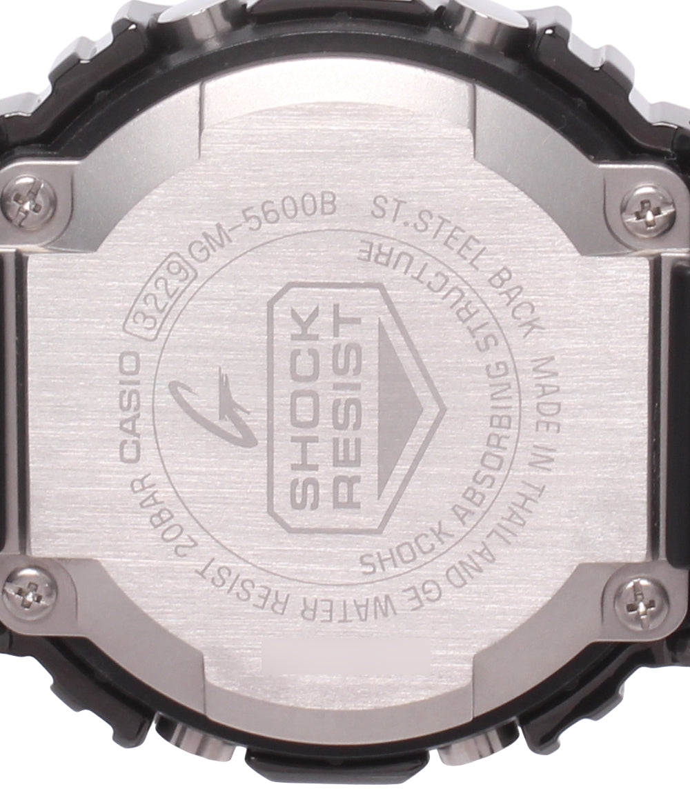 CASIO 腕時計 G-SHOCK クオーツ ブラック GM-5600B メンズ カシオ