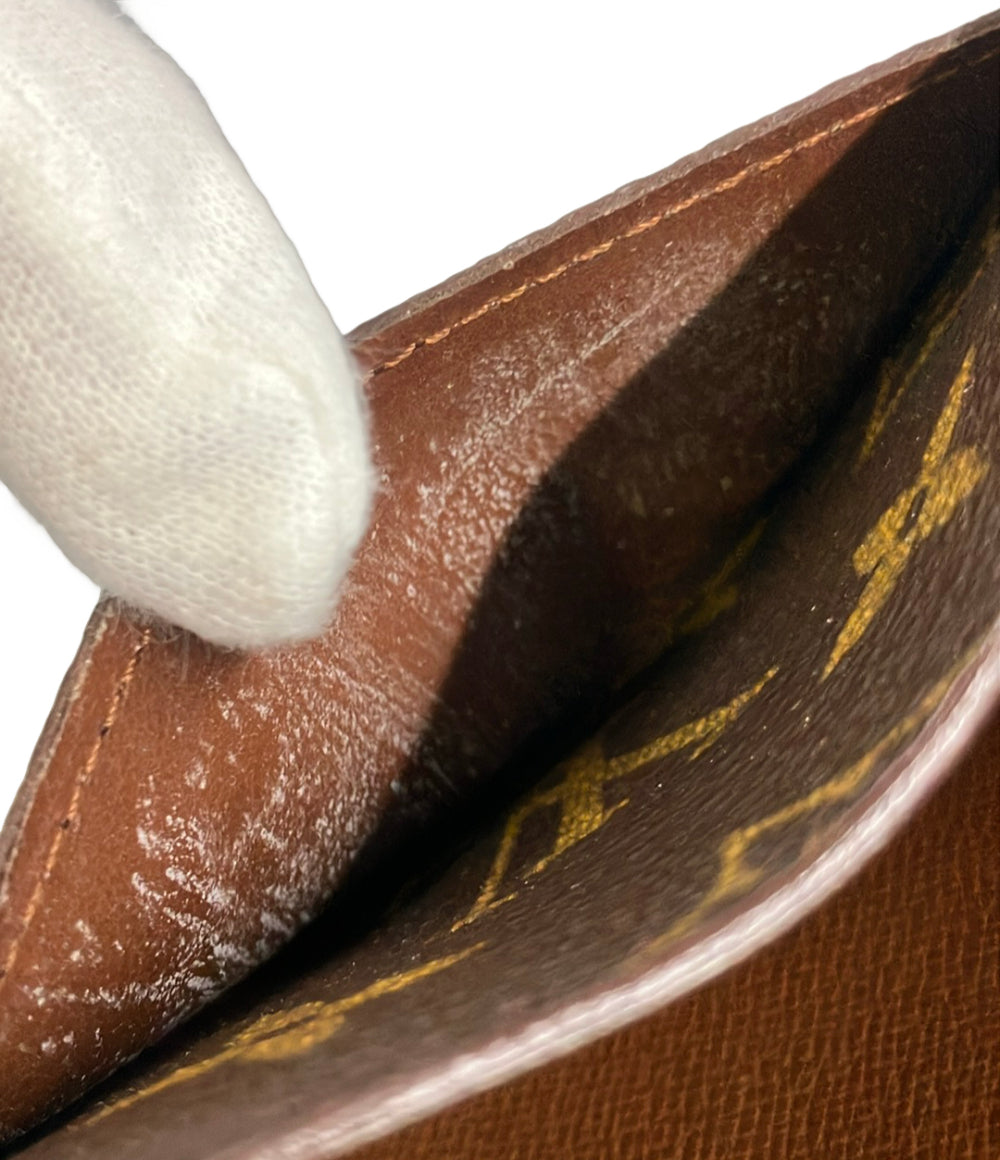 LOUIS VUITTON 長財布 ポシェット ポルト モネ クレディ モノグラム M61725 レディース メンズ ルイ・ヴィトン