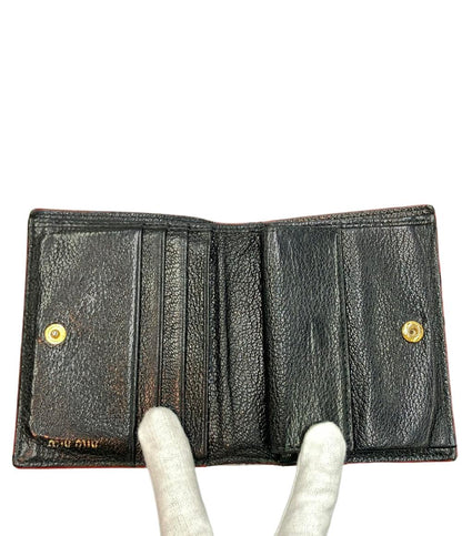 Miu Miu 二つ折り財布 レディース ミュウ ミュウ