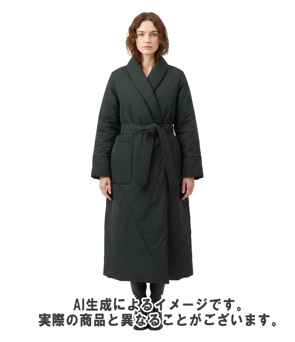 美品 LOEWE 中綿ロングコート ベルト タグ付き21AW S359Y01X20