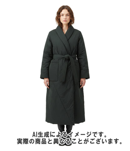 美品 LOEWE 中綿ロングコート ベルト タグ付き21AW S359Y01X20 レディース (XS) ロエベ