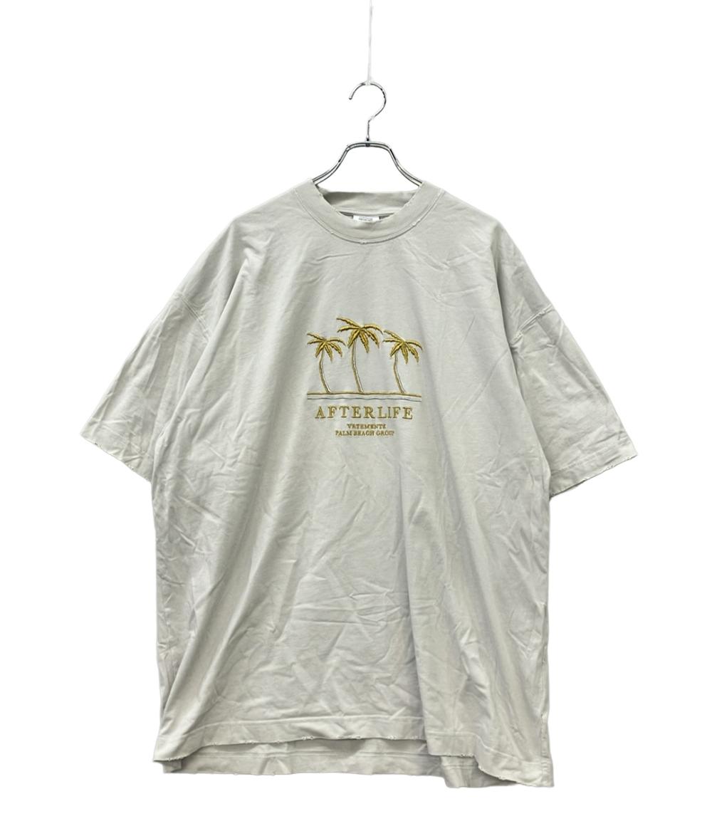 VETEMENTS used加工 半袖Tシャツ unisex メンズ レディース SIZE M ヴェトモン