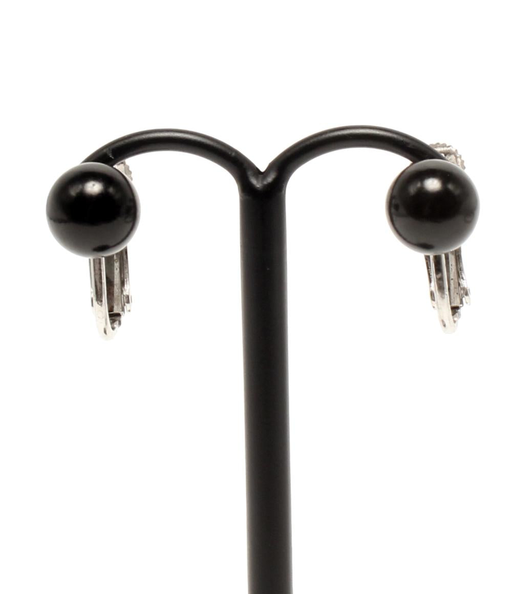 ネックレス イヤリング 念珠 ジェット 3点セット レディース