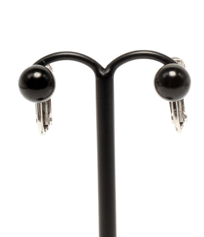 ネックレス イヤリング 念珠 ジェット 3点セット レディース