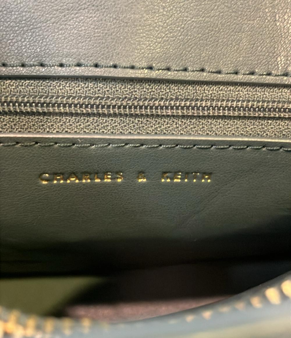 美品 CHARLES＆KEITH 2way ハンドバッグ ショルダーバッグ 斜め掛け レディース チャールズ＆キース