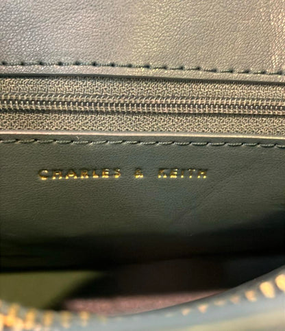 美品 CHARLES＆KEITH 2way ハンドバッグ ショルダーバッグ 斜め掛け レディース チャールズ＆キース