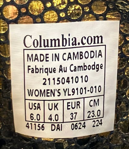 Columbia サイドジップショートブーツ サップランド スリー ディーヴァ レース WP OH インフィニティ YL9101-010 レディース SIZE 23.0 コロンビア