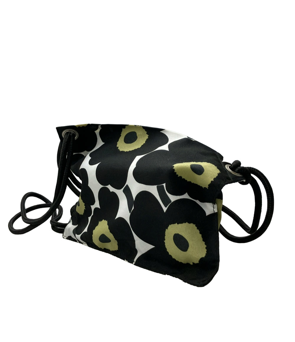 美品 marimekko ショルダーポーチ ショルダーバッグ 斜め掛け レディース マリメッコ