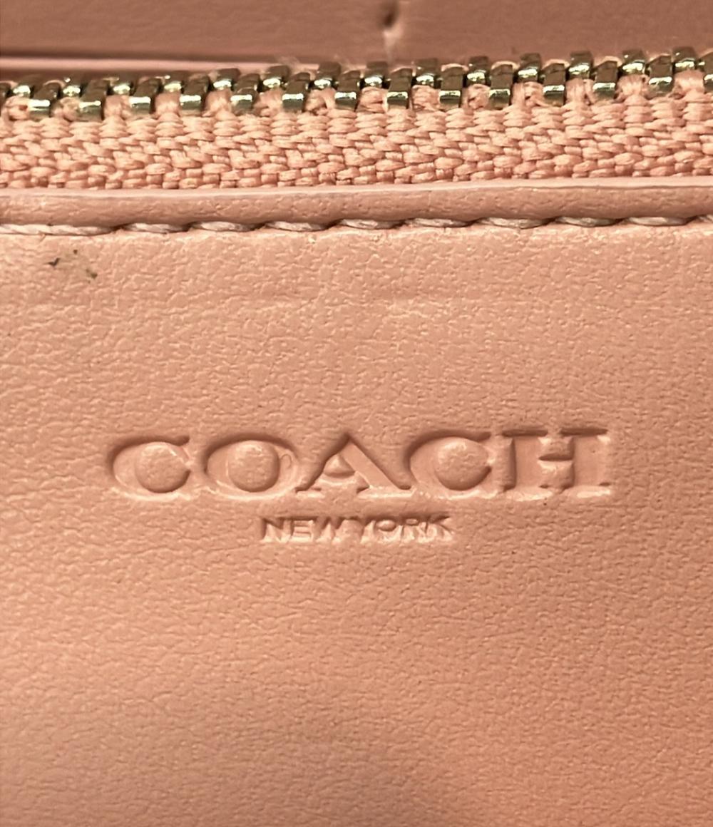 コーチ ラウンドファスナー長財布 レディース COACH