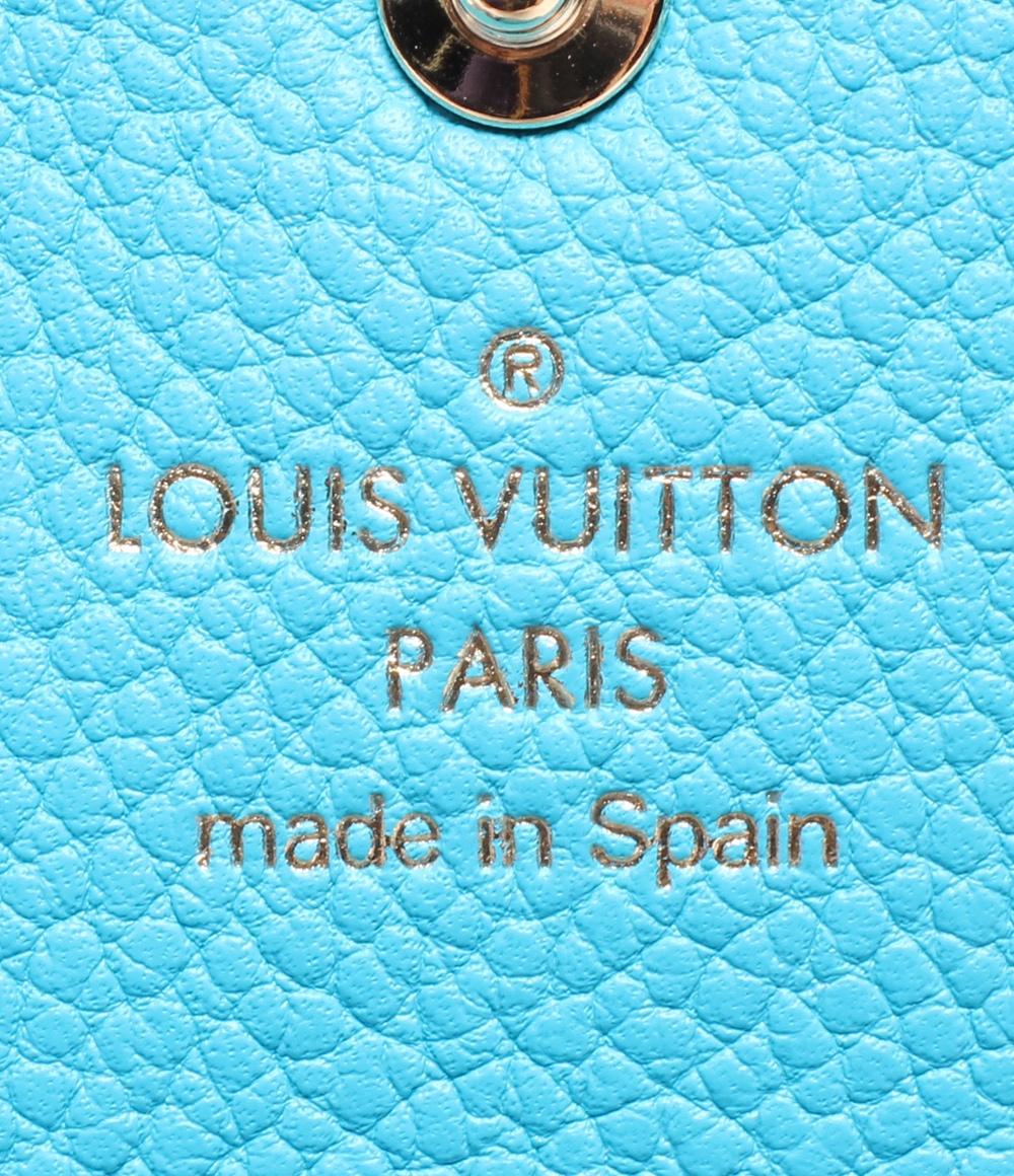 美品 ルイヴィトン コインケース カードケース ポルトモネ・ロザリ モノグラムアンプラント M81447 レディース LOUIS VUITTON