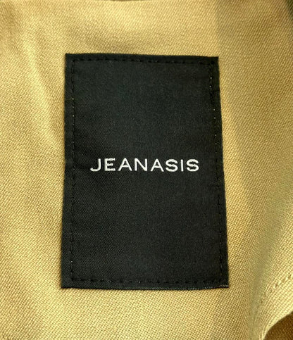 美品 ジーナシス テーラードロングベスト レディース SIZE F JEANASiS