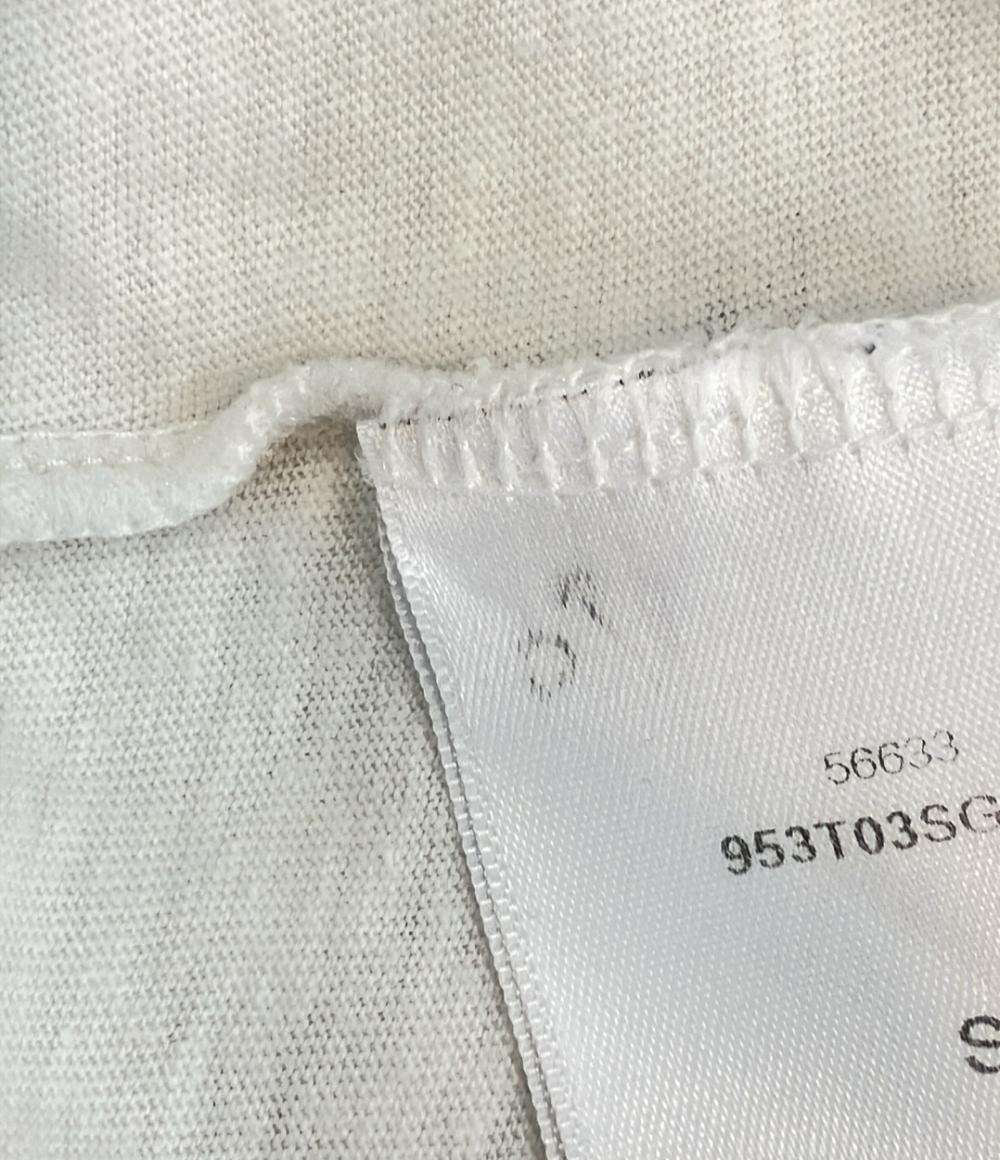 Christian Dior 半袖Tシャツ  プリント 953T03SG428 レディース SIZE S クリスチャンディオール
