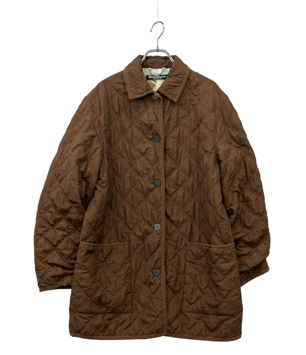 Salvatore Ferragamo キルティング ジャケット レディース サルヴァトーレフェラガモ