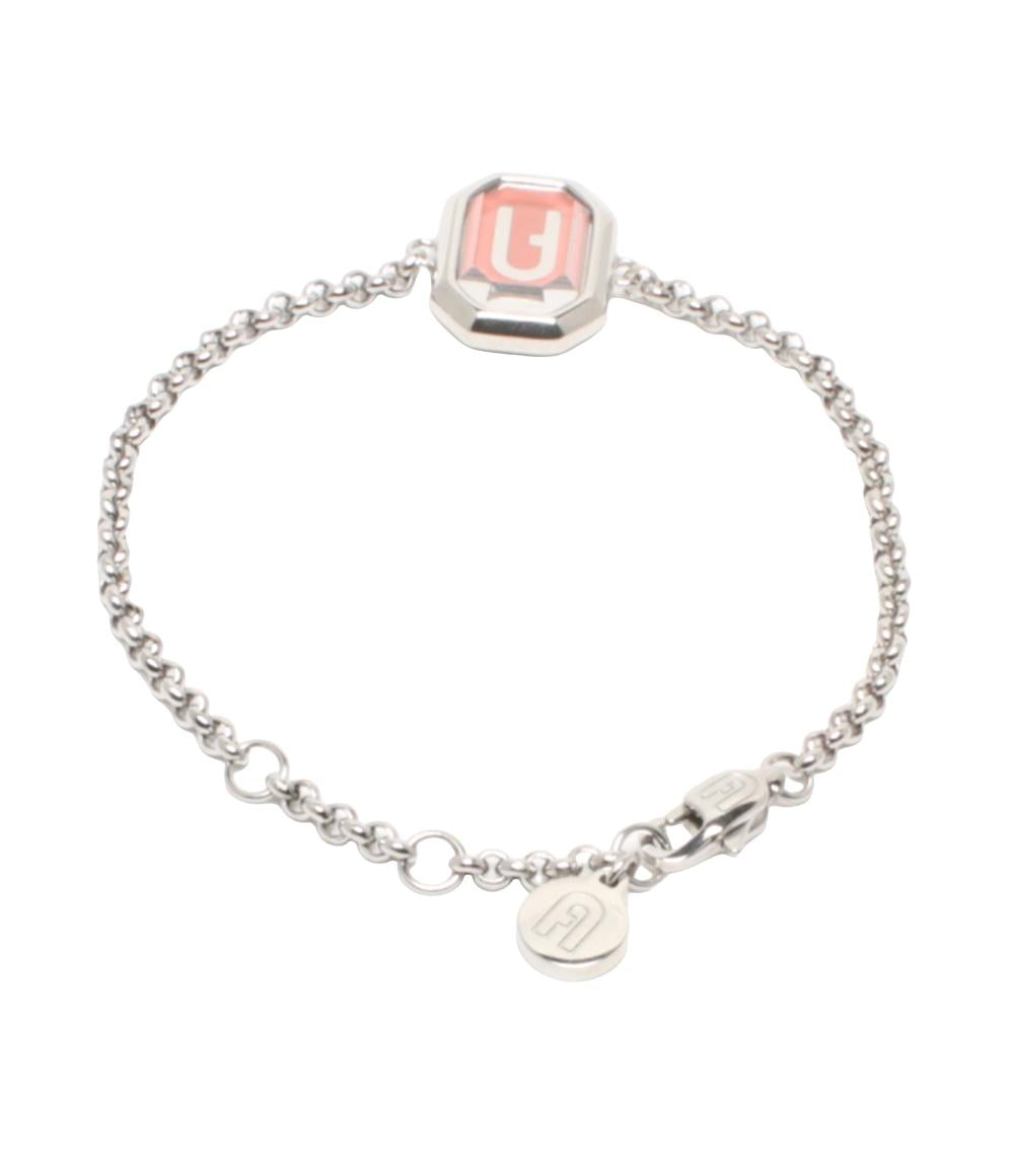 美品 Furla ブレスレット フルラアーチ ロゴ レディース フルラ