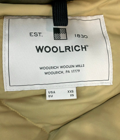 WOOLRICH ダウンジャケット カーキ ナイロン インポート WOOU0297 レディース SIZE XXS (S) ウールリッチ