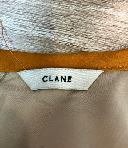 CLANE 長袖ワンピース 22AW FLOW FLOWER JACQUARD ONE PIECE 13112-5092 レディース SIZE 2 (M) クラネ