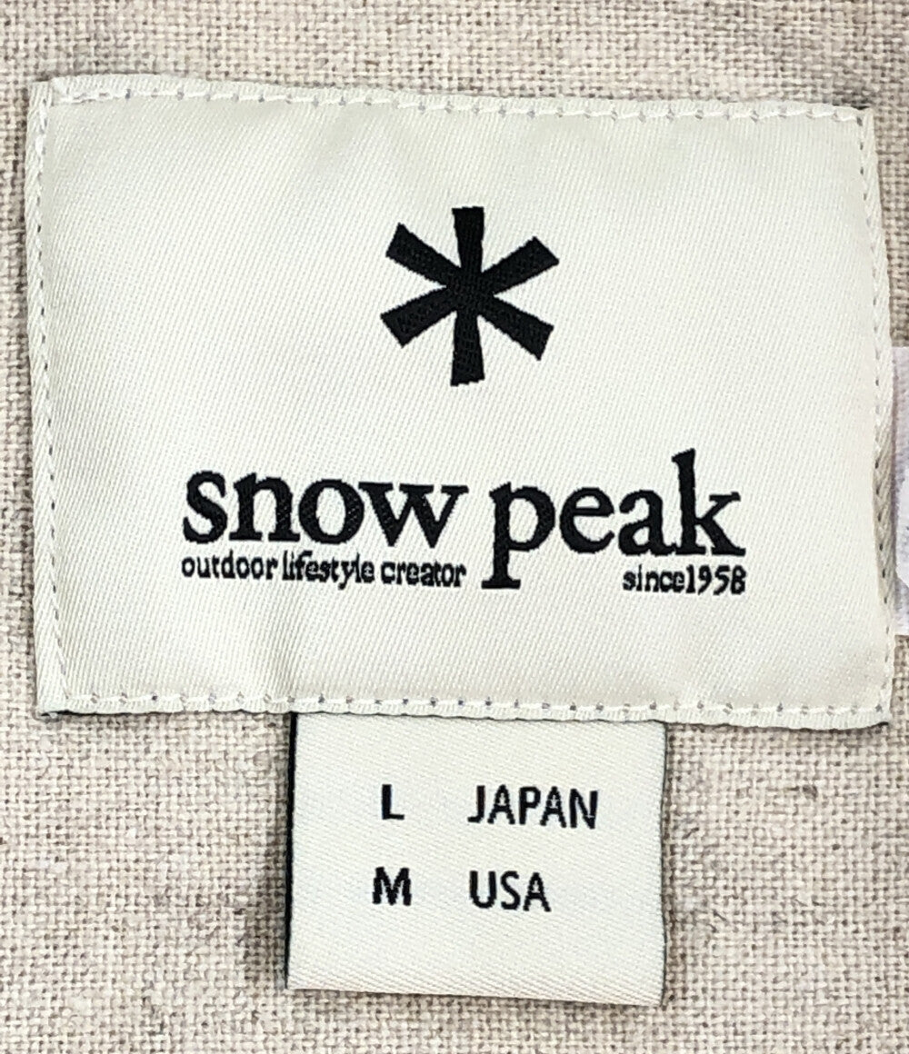 スノーピーク  オープンカラーシャツ      メンズ SIZE L (L) snow peak