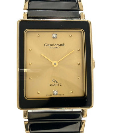 gianni accardi 腕時計 クオーツ ゴールド GA-090M レディース ジャンニ・アッカルディ