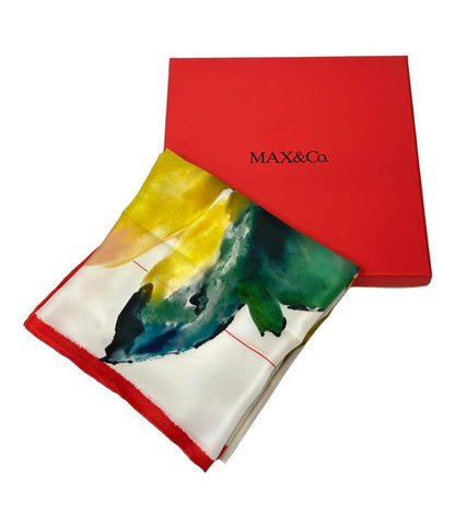 MAX＆Co. スカーフ シルク100% レディース マックスアンドコー