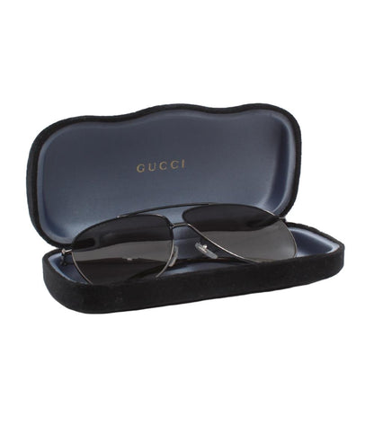 美品 グッチ サングラス アイウェア ティアドロップ GG0440S 61□10 メンズ GUCCI