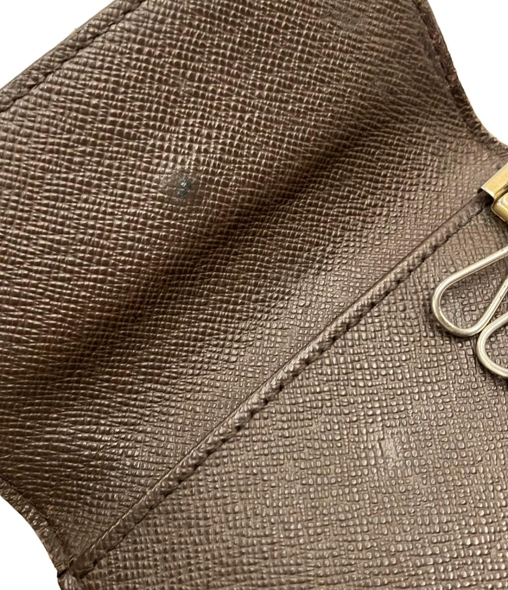 LOUIS VUITTON 6連キーケース ミュルティクレ6 ダミエ エベヌ N62630