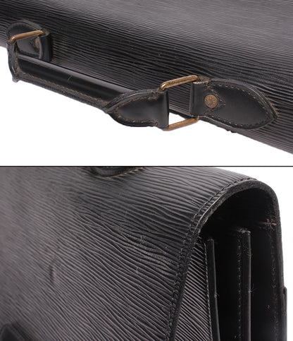 訳あり LOUIS VUITTON ブリーフケース ビジネスバッグ セルヴィエット コンセイエ エピ M54422 メンズ ルイ・ヴィトン
