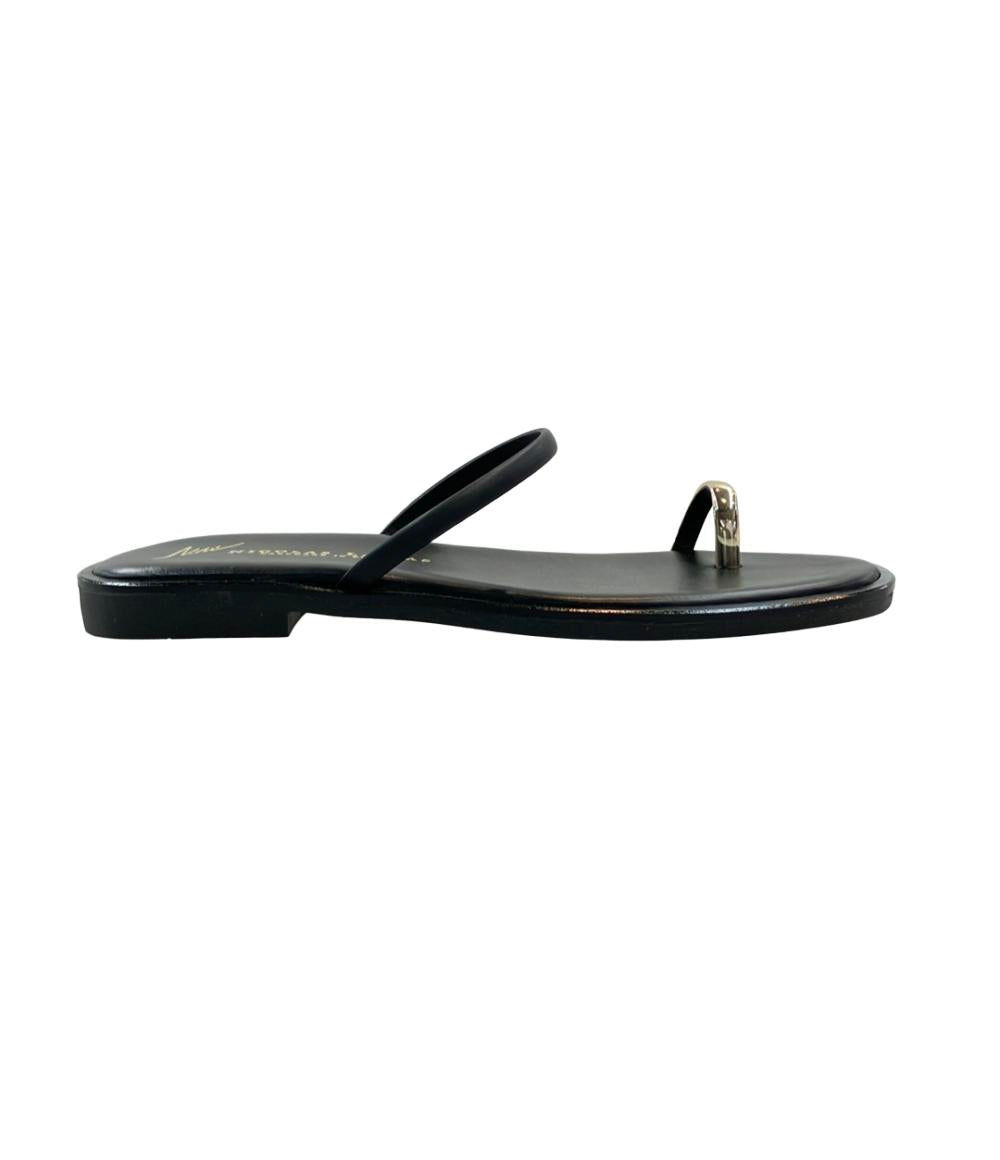 美品 ニコラスライナス フラットサンダル サムリング レディース SIZE 38 (L) NICOLAS LAINAS