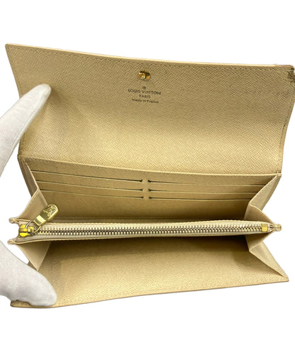 LOUIS VUITTON 長財布 ポルトフォイユ サラ ダミエ アズール N61735 レディース メンズ ルイ・ヴィトン