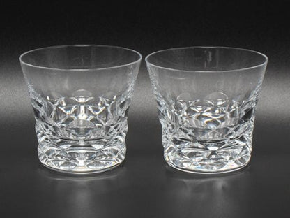 美品 Baccarat イヤータンブラー グラス 2点セット ペア 2020 ブラーヴァ バカラ