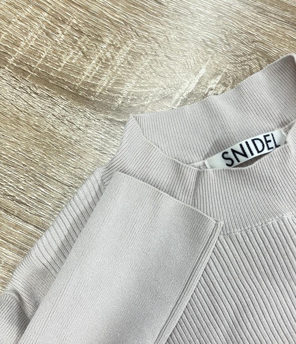 スナイデル 長袖ワンピース シアーレイヤード  ニット レディース SIZE 0 (XS) snidel