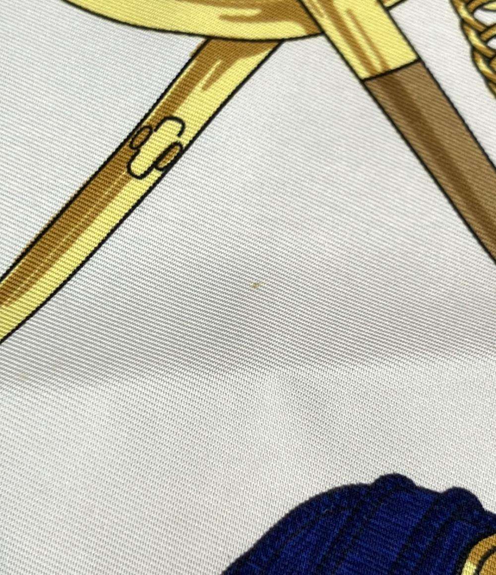 HERMES スカーフ シルク100% カレ90 Eperon dor レディース エルメス