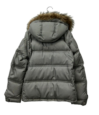 BURBERRY BLACK LABEL ダウンジャケット 千鳥格子 2WAY ジップ スナップボタン BMP26-325-06 メンズ SIZE S バーバリーブラックレーベル
