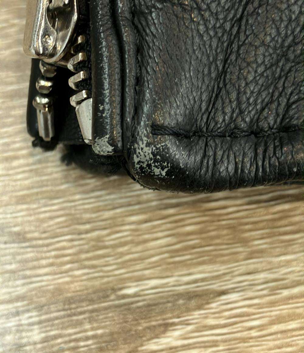 DIESEL レザージャケット ライダース シープ スキン 裏地レッド インポート メンズ SIZE M ディーゼル