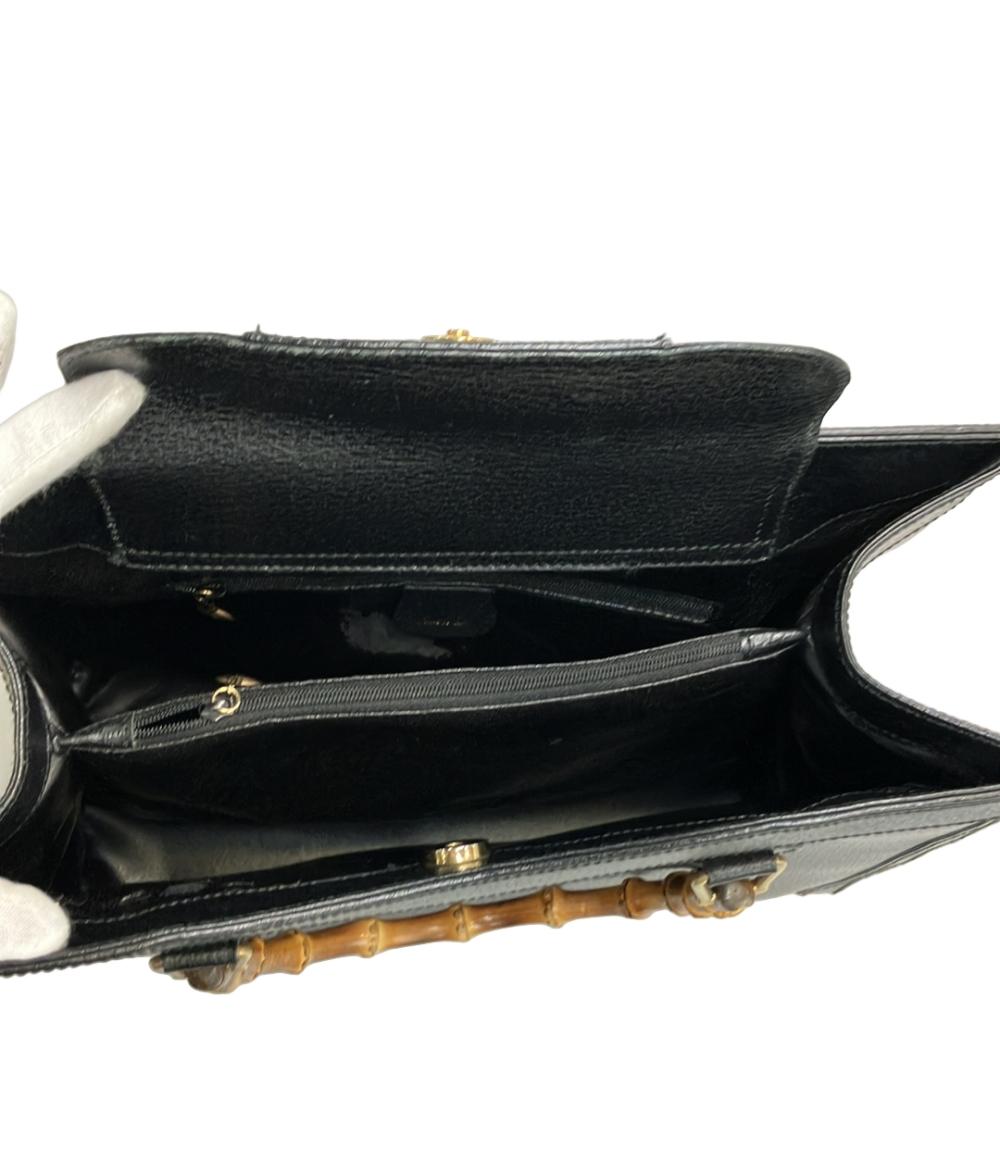 GUCCI ハンドバッグ レザー バンブー 002 2853 0260 0 レディース グッチ