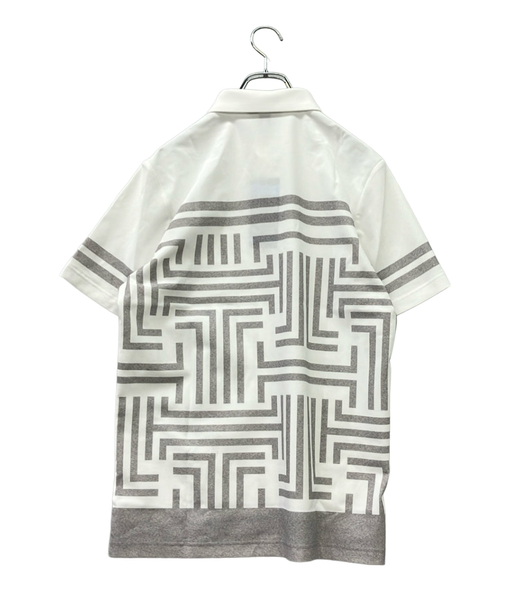 美品 LANVIN SPORT 半袖ポロシャツ ゴルフウェア スポーツウェア 2025年春夏モデル タグ付き VG5SHS31M メンズ SIZE 40 (L) ランバン スポール