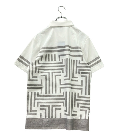 美品 LANVIN SPORT 半袖ポロシャツ ゴルフウェア スポーツウェア 2025年春夏モデル タグ付き VG5SHS31M メンズ SIZE 40 (L) ランバン スポール