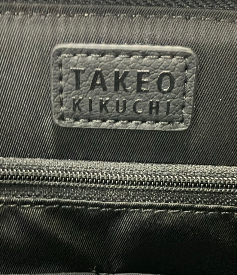 美品 TAKEO KIKUCHI セカンドバッグ クラッチバッグ メンズ タケオキクチ