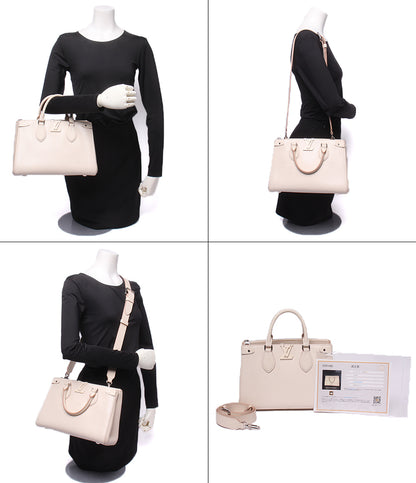美品 LOUIS VUITTON 2WAY ハンドバッグ ショルダーバッグ 肩掛け 斜め掛け グルネル トート PM エピ M57681 レディース ルイ・ヴィトン