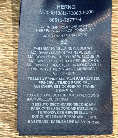 ヘルノ パーカー 80512-79771-4 メンズ SIZE 52 (XL) Herno