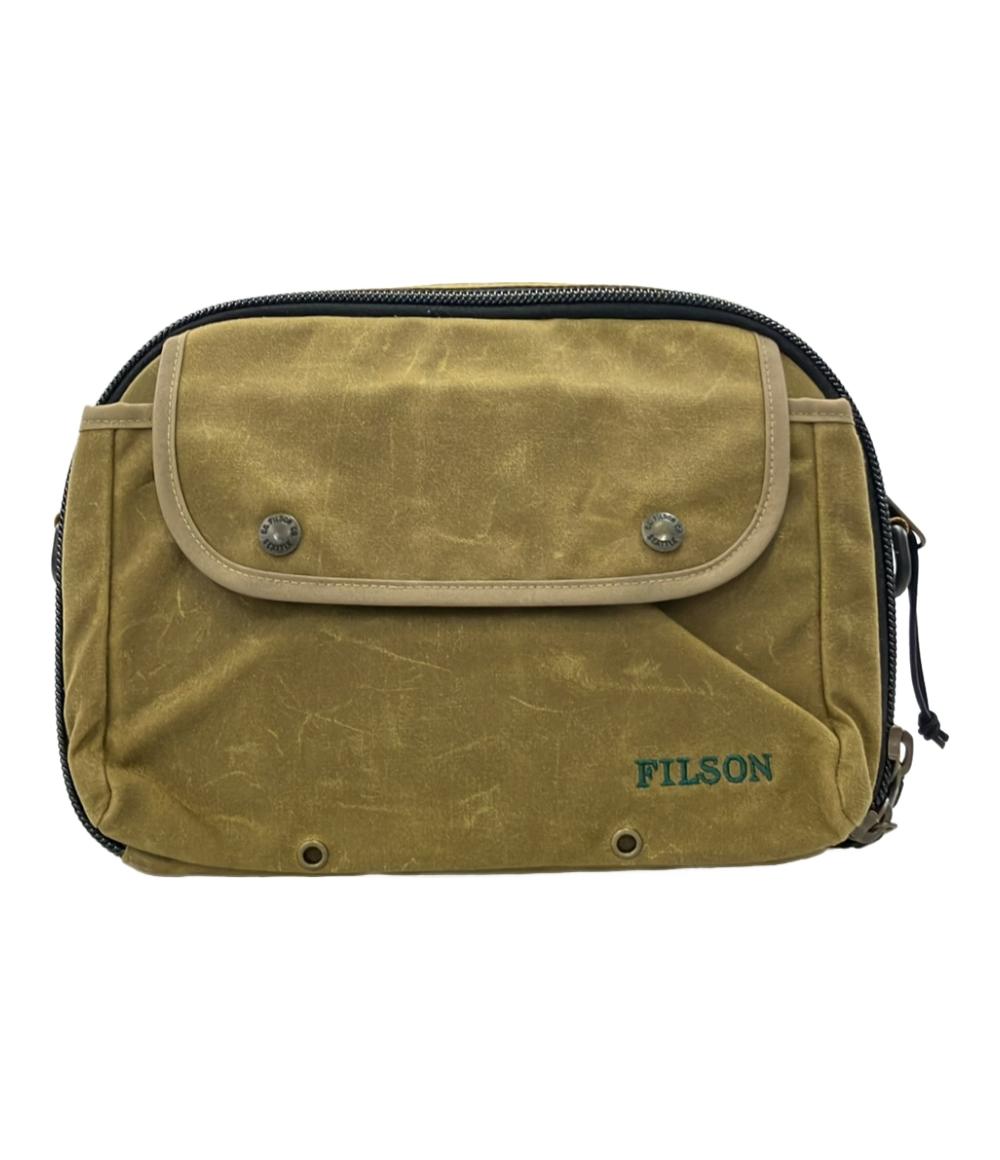 FILSON 2WAY ボディバッグ ショルダーバッグ ティンクロス フィッシングパック メンズ フィルソン