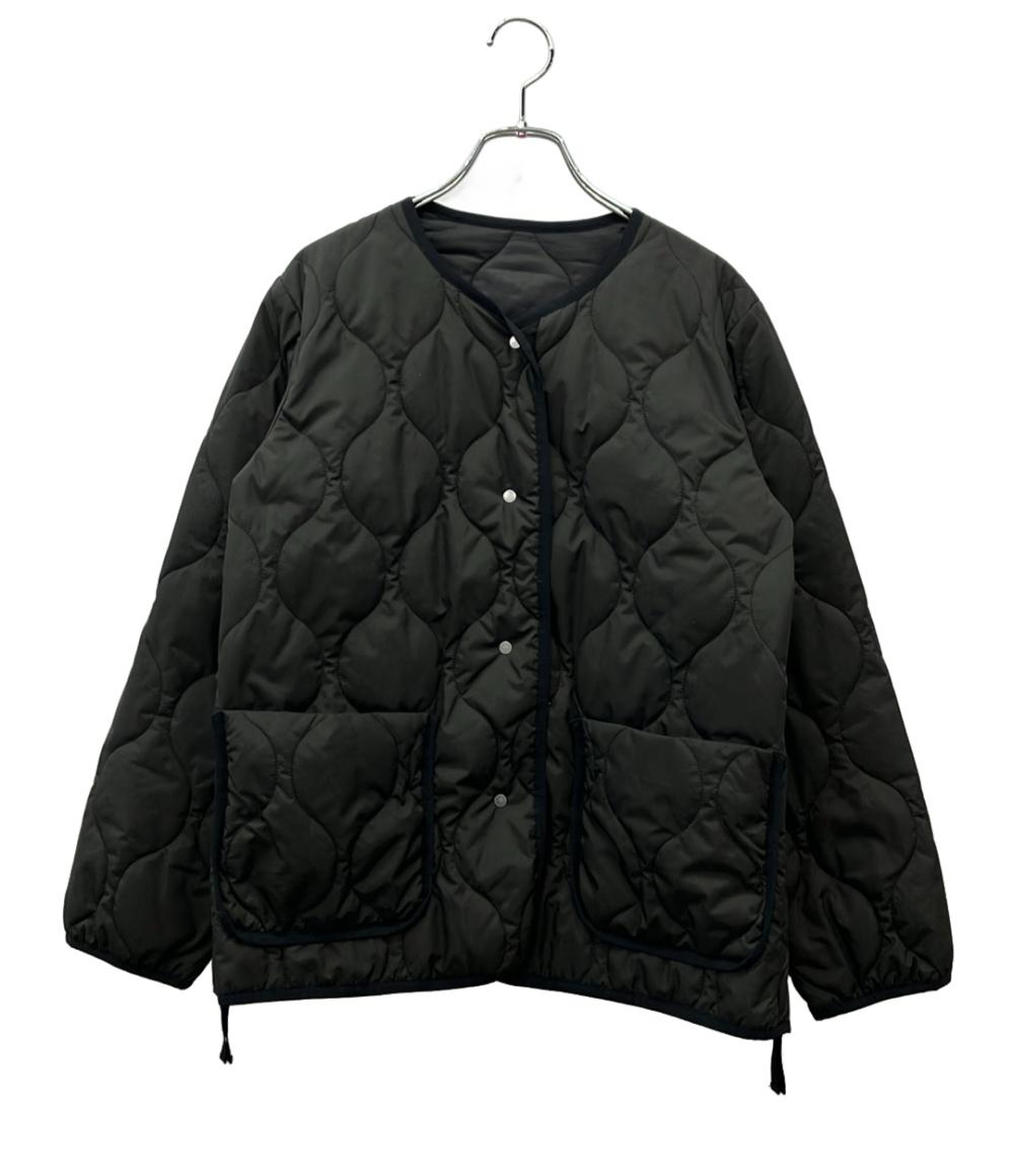 L'EQUIPE YOSHIE INABA 中綿ジャケット キルティング ブルゾン クルーネック B5524FJK003 レディース SIZE 38 (M) レキップヨシエイナバ