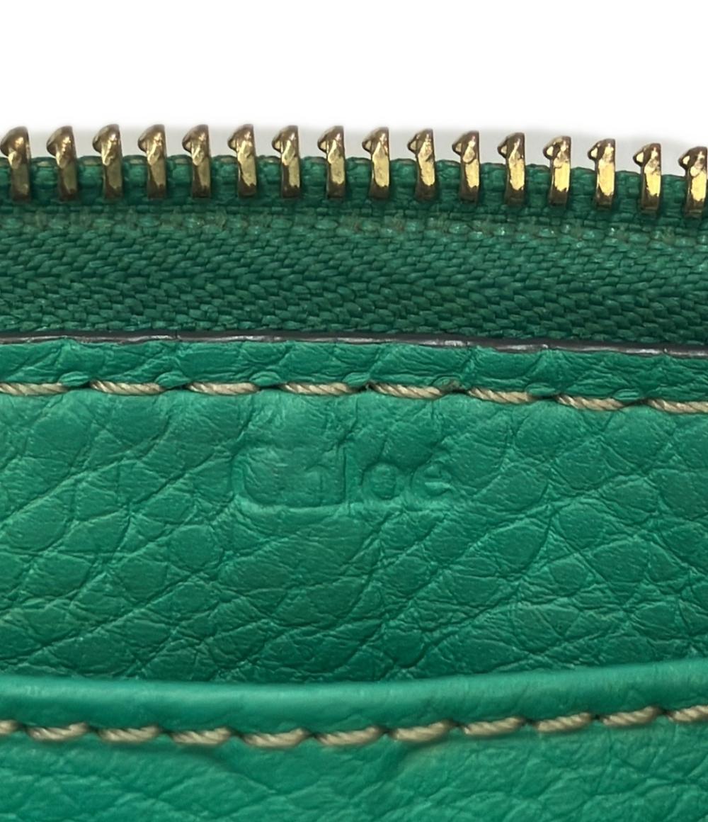 クロエ ラウンドファスナー長財布 レディース Chloe