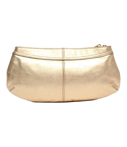 美品 コーチ クラッチバッグ セカンドバッグ F13749 レディース COACH