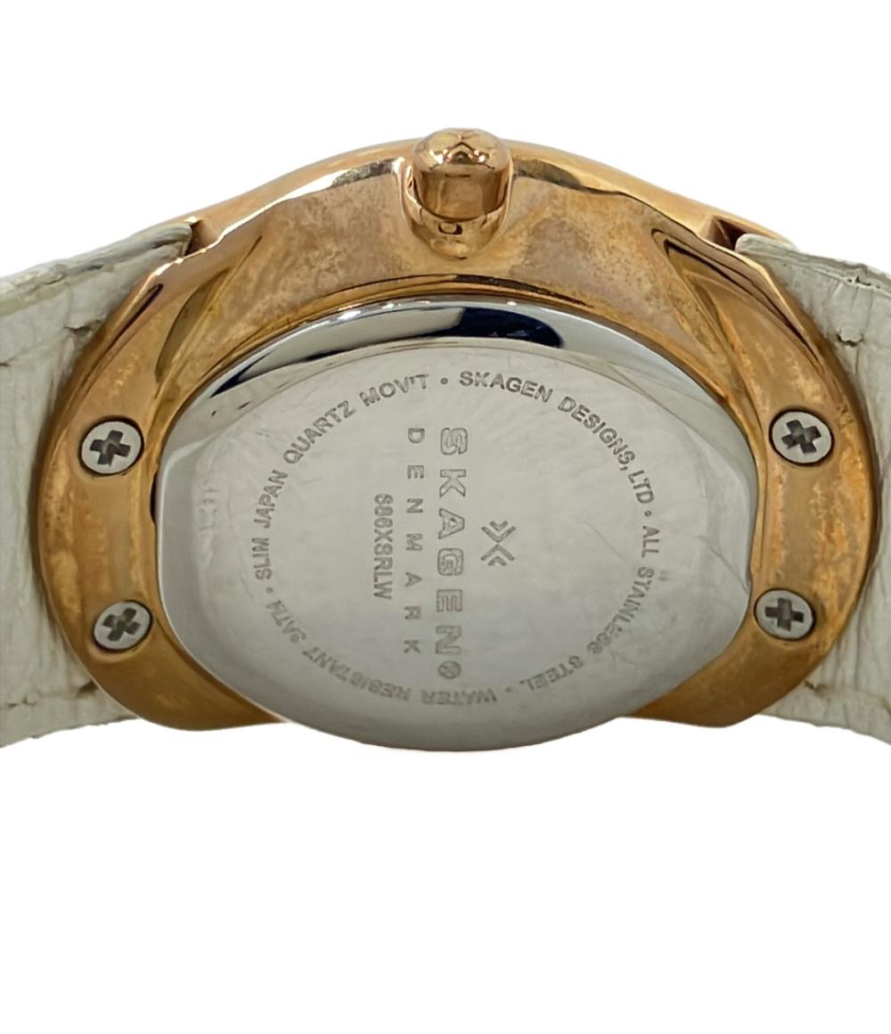スカーゲン 腕時計 クオーツ シェル 686XSRLW レディース SKAGEN